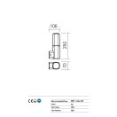 Redo 9073 Crayon kültéri fali lámpa