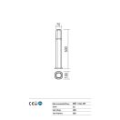 Redo 9076 Crayon kültéri álló lámpa