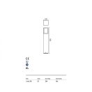 Redo 9110 Vitra kültéri álló lámpa