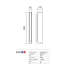Redo 9461 Twin kültéri álló lámpa