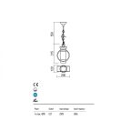 Redo 9572 Compass kültéri függeszték