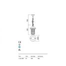 Redo 9575 Norge kültéri függeszték