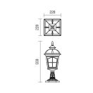 Redo 9652 York kültéri álló lámpa