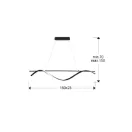 Schuller 307529 Boa függeszték