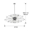 Schuller 381628 Evasión függeszték