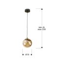 Schuller 439381 Dark függeszték