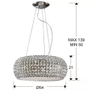 Schuller 507514 Diamond függeszték