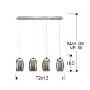 Schuller 584214 Nebula függeszték