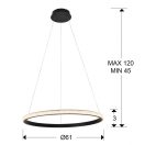 Schuller 717526 Ring függeszték