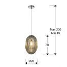 Schuller 752183 Ovila függeszték