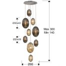 Schuller 752367 Ovila függeszték