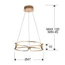 Schuller 786621 Colette függeszték