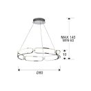 Schuller 786973 Colette függeszték