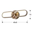 Schuller 787017 Colette fali lámpa