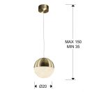 Schuller 793407 Sphere függeszték