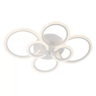   Smarter 01-1764 Mercury 79,4x57,4cm, 7149lm, 3000/4000/6000K, dimm, távirányítós mennyezeti lámpa