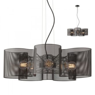 Smarter 01-1991 Formi 60x120cm, 5xE27 függesztett lámpa