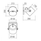Smarter 01-2399 Pooh 16x20,6cm, 1xE27 spot lámpa