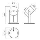 Smarter 01-2404 Pooh 39x23cm, 1xE27 éjjeli lámpa