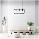 Smarter 01-2408 Aeris 69x127,6cm, 3xE27 függesztett lámpa