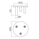 Smarter 01-2413 Taj mennyezeti lámpa