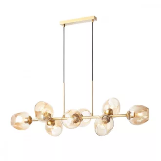 Smarter 01-2621 Pierce 120x120cm, 8xE27 függesztett lámpa