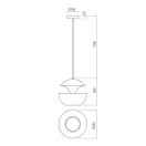 Smarter 01-2712 Lampu d25cm 1xE27 függesztett lámpa
