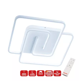   Smarter 01-2758 Intersia 2748lm, 3000-6000K, dimm, távirányítós mennyezeti lámpa