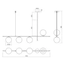 Smarter 01-2949 Essential 4xE14 függesztett lámpa