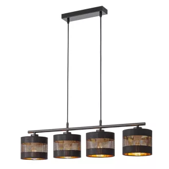 Smarter 01-2969 Flint 4xE27 15x77x100cm függesztett lámpa