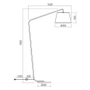 Smarter 01-3077 Kermit 40x105x180cm 1xE27 álló lámpa