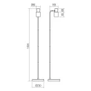 Smarter 01-3082 Aurum 1xE27 állítható fejű álló lámpa