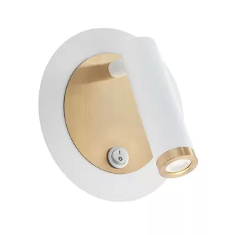   Smarter 01-3089 Closer 378lm, 3000K, kapcsolós, állítható fejű fali lámpa