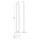 Smarter 01-3187 Latium 3000K, 1420lm álló lámpa