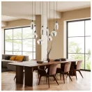 Smarter 01-3195 Tanner 8x E14 függesztett lámpa