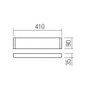 Smarter 01-3202 Pepas 41cm, 1350lm, 3000K fali lámpa