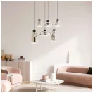 Smarter 01-3212 Luke 6x E27 függesztett lámpa