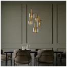 Smarter 01-3214 Brina 5x E27 függesztett lámpa