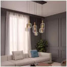Smarter 01-3215 Brina 6x E27 függesztett lámpa