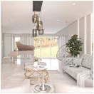 Smarter 01-3215 Brina 6x E27 függesztett lámpa