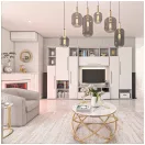 Smarter 01-3215 Brina 6x E27 függesztett lámpa