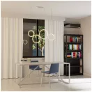 Smarter 01-3382 Athena 3000/4000/6000K, 3 lépcsőben dimm, 3330lm függeszték