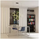 Smarter 01-3384 Athena 3000/4000/6000K, 3 lépcsőben dimm, 3330lm függeszték