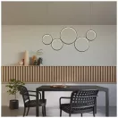 Smarter 01-3387 Athena 3000/4000/6000K, 3 lépcsőben dimm, 3978lm függeszték