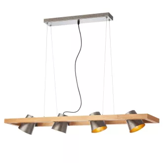   Smarter 01-3497 Oaker 4xE14 billenthető fejes függeszett lámpa