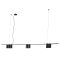 Smarter 01-3519 Modi 150cm hosszú, 7xGU10 függesztett spot lámpa