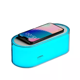   Smarter 01-3532 Lumera vezeték nélküli töltős, 3000K, RGB, dimm. asztali lámpa