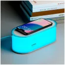 Smarter 01-3532 Lumera vezeték nélküli töltős, 3000K, RGB, dimm. asztali lámpa