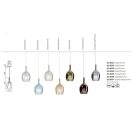 Smarter 01-3631 Tresor 1x E27 függesztett lámpa