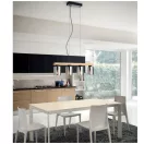 Smarter 01-3986 Rotis 10x70x120cm 4xE14 függesztett lámpa